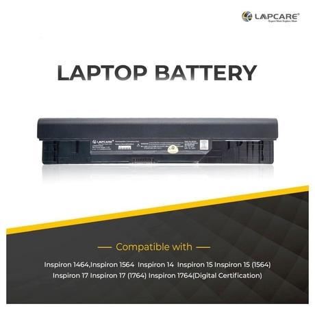 Lapcare LDOBT6C2043 4000mAh 6-Cell Laptop Battery, Black-3
