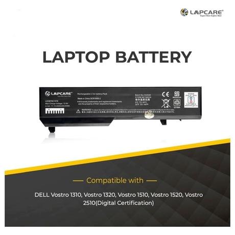 Lapcare LDOBT6C1578 4000mAh 6-Cell Laptop Battery, Black-4