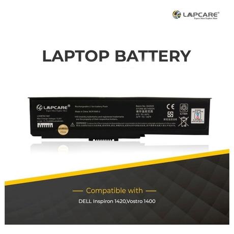 Lapcare LDOBT6C1567 4000mAh 6-Cell Laptop Battery, Black-4
