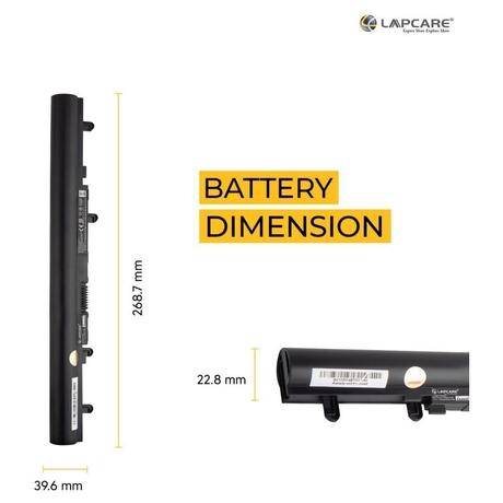 Lapcare LAOBTVS4866 4-Cell 2000mAh Laptop Battery, Black-2