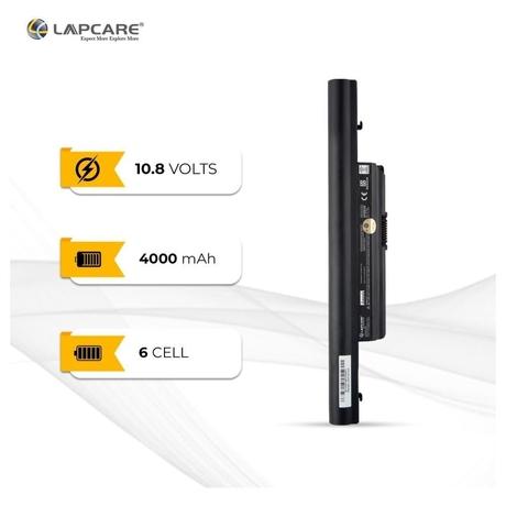 Lapcare LAOBT6C3288 6-Cell 4000mAh, Laptop Battery, Black-1