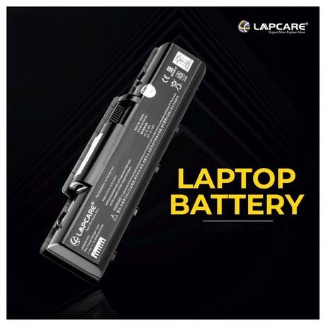 Lapcare LAOBT6C1670 6-Cell 4000mAh Laptop Battery, Black-1