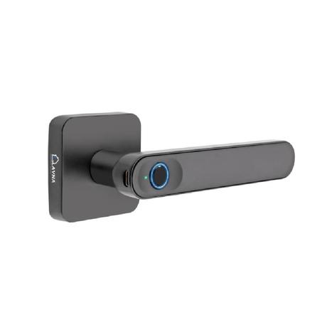LAVNA LA15 Smart Door Lock with 3 Way of Access (Single Bold Wooden Door Lock)-0