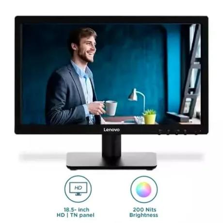 Lenovo D1910 46.99 cm (18.5 inch), 5 ms Response Time, 100 Hz Refresh Rate, LED HD Monitor, Black-1