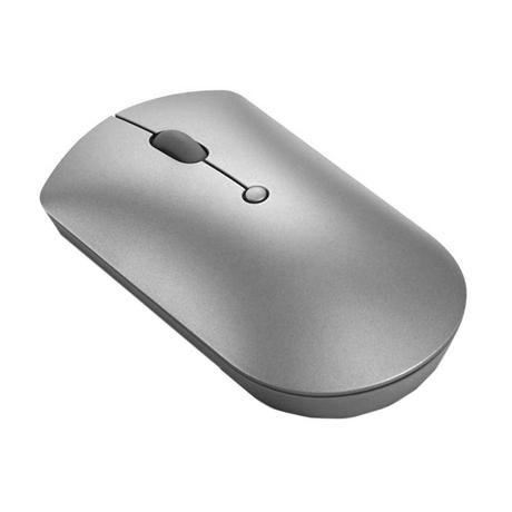 Lenovo 600 Silent Optical Bluetooth Mouse, Grey (Pairs Up to Two Devices at Once)-1