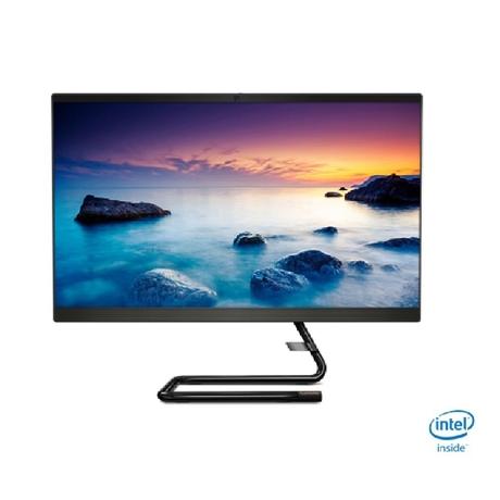 Lenovo Ideacentre A 340 Core i5 10th Generation 60.4 cm (23.8 Inch) Windows 10 Home All In One Desktop (VDIN/10i5/8/1/MS/W10/23.8/FHD), Black, F0E800VDIN-1