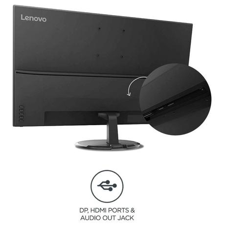 Lenovo D32Q-20 80.01 cm (31.5 inch) with IPS Panel Technology, Borderless, Refresh Rate 75Hz, Black Monitor-1