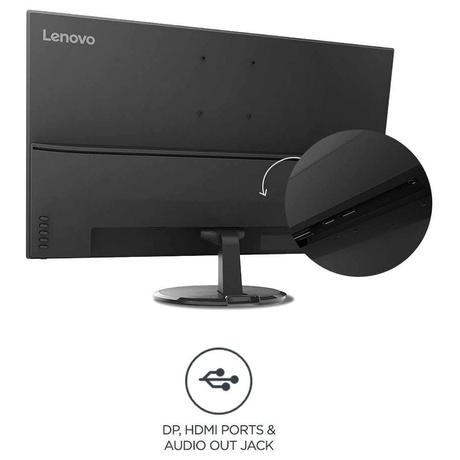 Lenovo D32Q-20 80.01 cm (31.5 inch) with IPS Panel Technology, Borderless, Refresh Rate 75Hz, Black Monitor-1