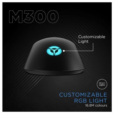 Lenovo Legion M300 RGB Gaming Wired Mouse, GY50X79384-3