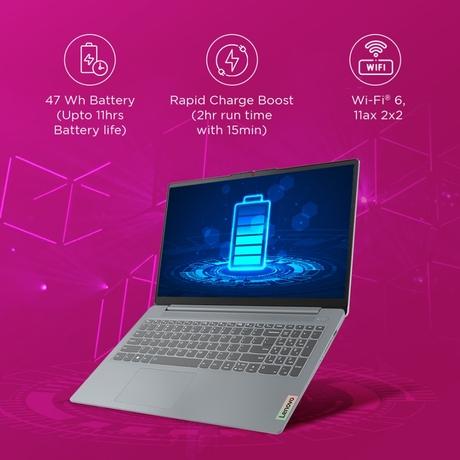Lenovo Ideapad 34IN 13 Gen i3, 8 GB RAM 512 GB ROM, Windows 11, 39.62 cm (15.6 inch) FHD Display Laptop-7