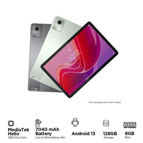 Lenovo M11 27.94 cm (11 inch) Wi-Fi Tablet, 8 GB RAM, 128 GB, Seafoam Green, ZADA0157IN-1