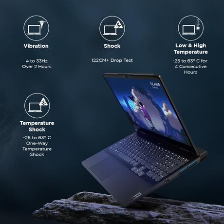 Lenovo IdeaPad Gaming 3 AMD Ryzen 5 5500H 39.6 cm (15.6 inch) FHD IPS 250nits 60Hz Gaming Laptop (8GB/512GB SSD/Windows 11/NVIDIA RTX 2050 4GB/Alexa/3 Month Game Pass/Onyx Grey/2.32Kg), 82K2028QIN-7