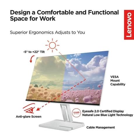 Lenovo L Series 67BEKAC1IN 68.58 cm (27 inch) Monitor-3