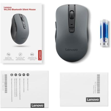 Lenovo Silent Bluetooth Wireless Mouse, WL 310-5