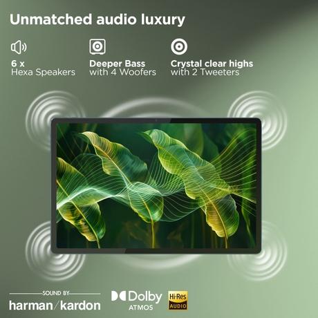 Lenovo Yoga Tab Plus 32.25 cm (12.7 inch) WiFi Tablet with Pen & Keyboard, 256 GB, 16 GB RAM, Tidal Teal, ZAEG0042IN-2