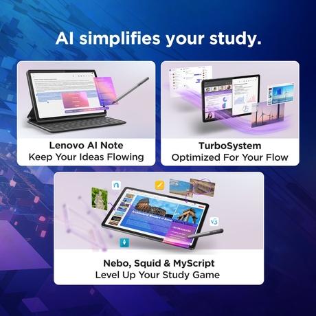 Lenovo Idea Tab 27.94 cm (11 inch) WiFi + 5G Tablet with Pen, 256 GB, 8 GB RAM, Grey, ZAFM0706IN-6