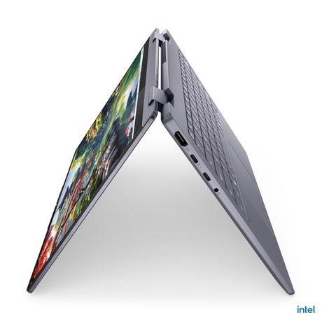 Lenovo IdeaPad 5 2-in-1 14IAL10 83KR0076IN Standard Laptop (Intel Core Ultra 5 225H/16 GB/512 GB SSD/Integrated Intel Arc 130T GPU/Windows 11 Home/Microsoft 365 Basic + Office Home 2024/WUXGA), 35.6 cm - 14 inch, Luna Grey-14