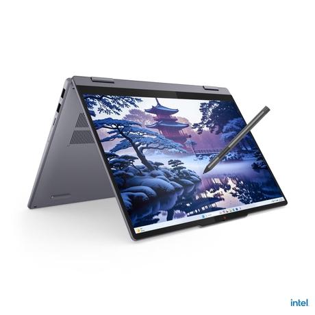 Lenovo IdeaPad 5 2-in-1 14IAL10 83KR0076IN Standard Laptop (Intel Core Ultra 5 225H/16 GB/512 GB SSD/Integrated Intel Arc 130T GPU/Windows 11 Home/Microsoft 365 Basic + Office Home 2024/WUXGA), 35.6 cm - 14 inch, Luna Grey-8