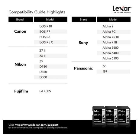 Lexar Professional 1667x 64 GB Silver Series SDXC Memory Card-3