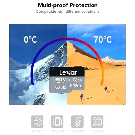 Lexar Professional 1066x 512 GB Silver Series microSDXC Memory Card-3