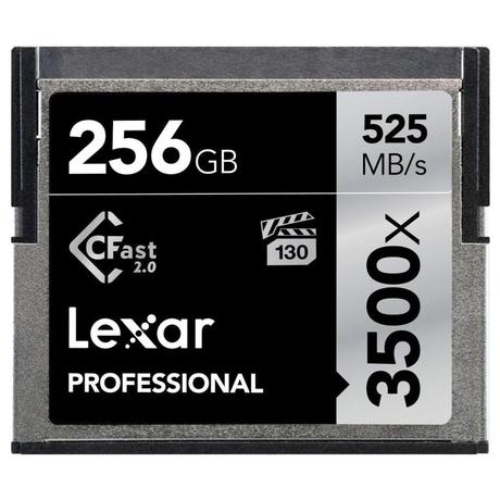 Lexar Professional 3500x 256 GB CFast 2.0 Memory Card-0