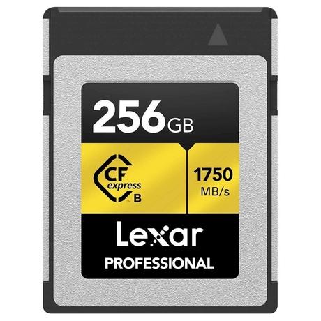 Lexar Professional USB Type B 256 GB Silver Series CFexpress Memory Card-0