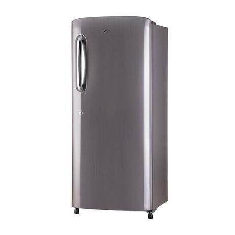 Buy LG 235 litres 4 Star Single Door Refrigerator, Shiny Steel GL