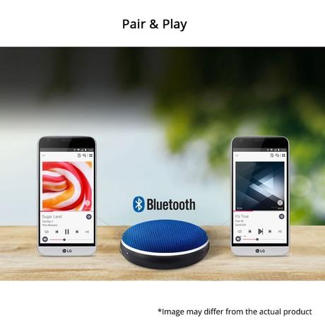 LG PH2R Bluetooth Multimedia Speaker, Red-6