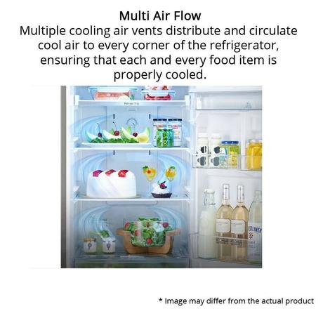 Buy LG 594 litres Side-by-Side Refrigerator, Matte Black GC