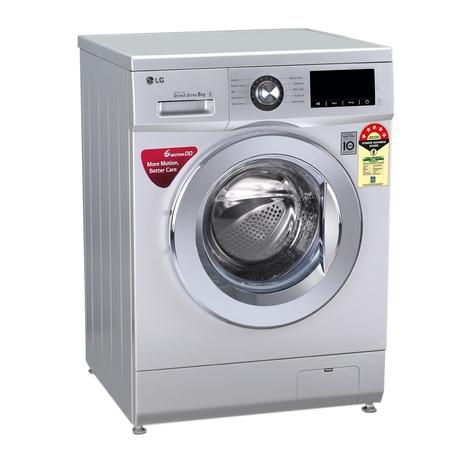 LG 8 Kg Front Fully Automatic Washing Machine with 6 Motion Control Technology, FHM1208ZDL-2