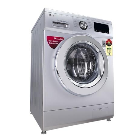 LG 8 Kg Front Fully Automatic Washing Machine with 6 Motion Control Technology, FHM1208ZDL-3