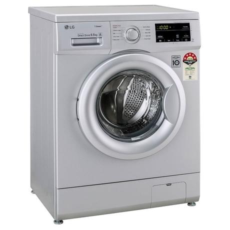LG 6.5 Kg 5 Star Inverter Fully-Automatic Front Loading Washing Machine (FHM1065SDL, Silver, 6 Motion Direct Drive, 2 Years Warranty)-2