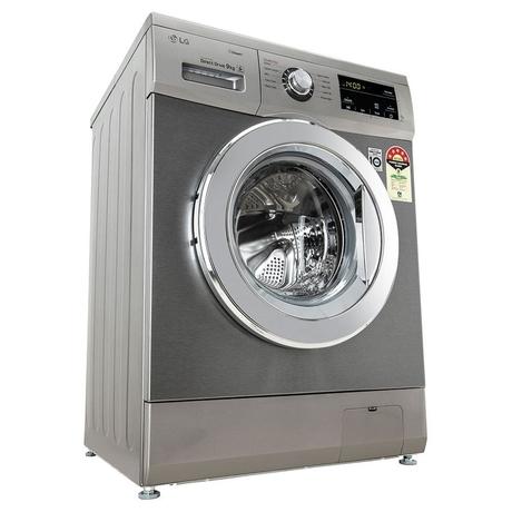 LG 9 Kg 5 Star Inverter Fully-Automatic Front Loading Washing Machine (FHM1409BDP, Platinum, 6 Motion Direct Drive, 2 Years Warranty)-6