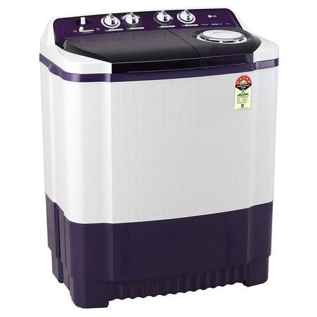 LG 7.5 Kg 5 Star Semi-Automatic Top Loading Washing Machine (P7525SPAZ, Purple, Roller Jet Pulsator)-2