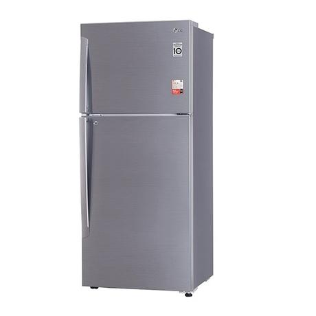 LG 412 litres 1 Star Double Door Refrigerator, Shinny Steel GL-T432APZR-1