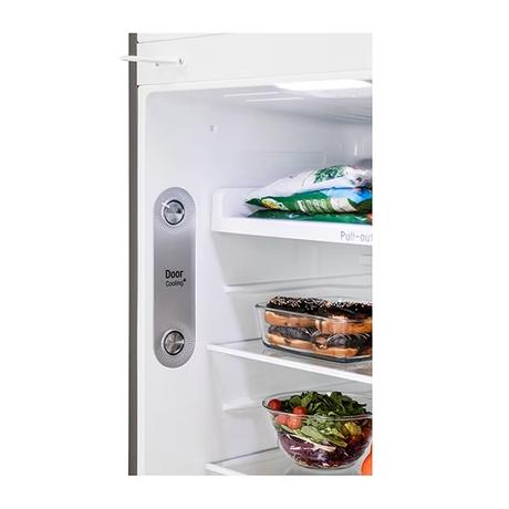 LG 412 litres 1 Star Double Door Refrigerator, Shinny Steel GL-T432APZR-11