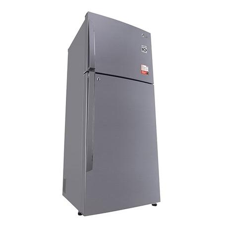 LG 412 litres 1 Star Double Door Refrigerator, Shinny Steel GL-T432APZR-3