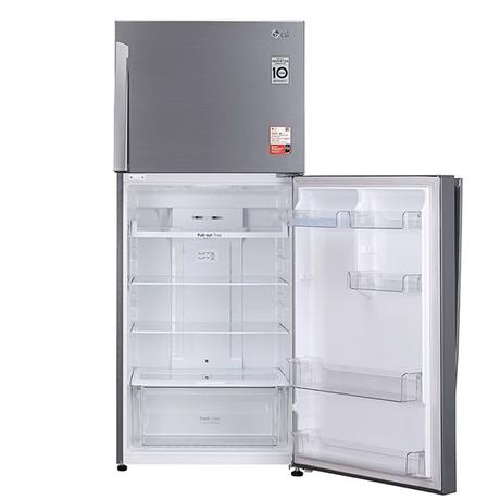 LG 412 litres 1 Star Double Door Refrigerator, Shinny Steel GL-T432APZR-6