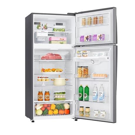LG 506 litres 1 Star Double Door Refrigerator, Platinum Silver GN-H702HLHM-13