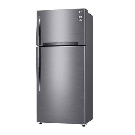 LG 506 litres 1 Star Double Door Refrigerator, Platinum Silver GN-H702HLHM-2