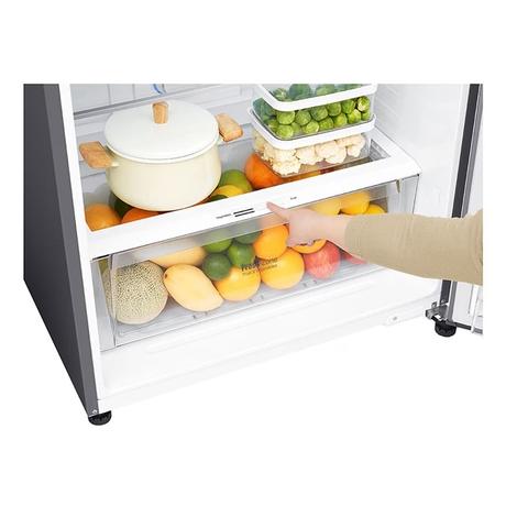 LG 506 litres 1 Star Double Door Refrigerator, Platinum Silver GN-H702HLHM-8