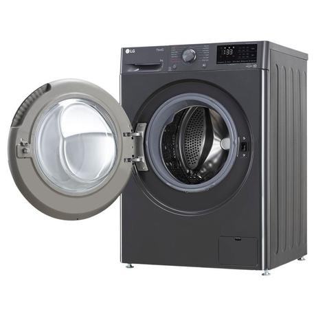 LG 8 kg Front Load, AI Direct Drive, 6 Motion DD, Steam, WiFi Enabled, Smart Diagnosis, Middle Black, 5 Star (FHP1208A5M)-3