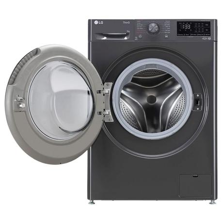 LG 8 kg Front Load, AI Direct Drive, 6 Motion DD, Steam, WiFi Enabled, Smart Diagnosis, Middle Black, 5 Star (FHP1208A5M)-6