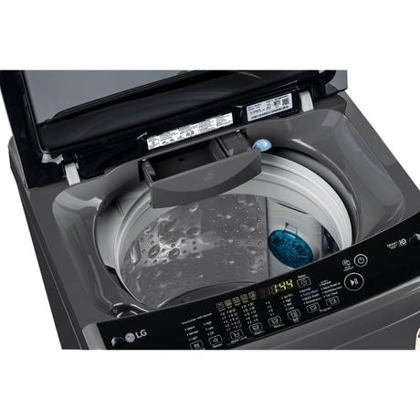 LG 7 kg Top Load, Smart Invertor Motor, Turbo drum, Jest Spray, Smart Diagnosis, Middle Black, 5 Star (T70AJMB1Z)-7