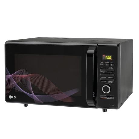 LG MJ2887BHTM 28L Convection Microwave Oven 301 Auto Cook Menu, Black-1