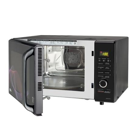 LG MJ2887BHTM 28L Convection Microwave Oven 301 Auto Cook Menu, Black-3