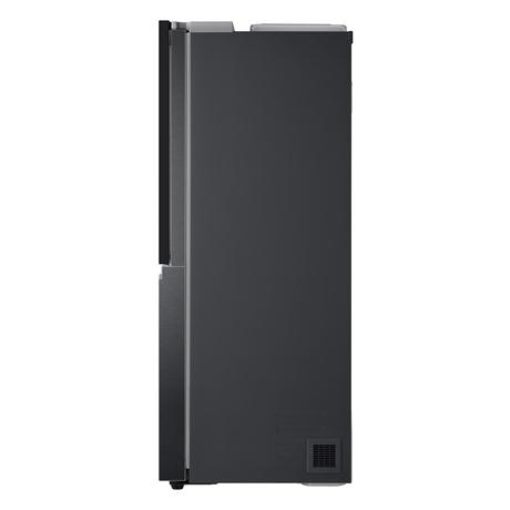 LG 630 L 3 Star Frost Free Side by Side Refrigerator, Matt Black, X257AMC3-13