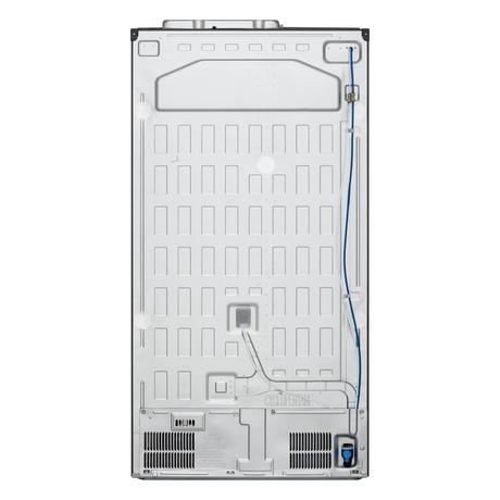 LG 630 L 3 Star Frost Free Side by Side Refrigerator, Matt Black, X257AMC3-14