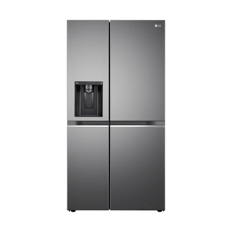 LG 630 L 3 Star Frost Free Side by Side Refrigerator, Shiny Steel, L257CPZ3-0