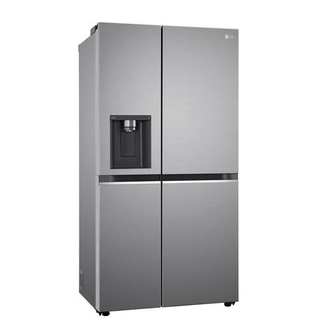 LG 630 L 3 Star Frost Free Side by Side Refrigerator, Shiny Steel, L257CPZ3-2